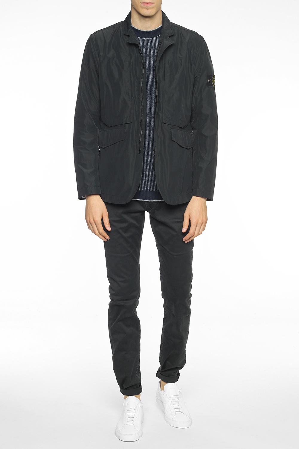 Stone Island Jacket with pockets Men's Clothing Vitkac